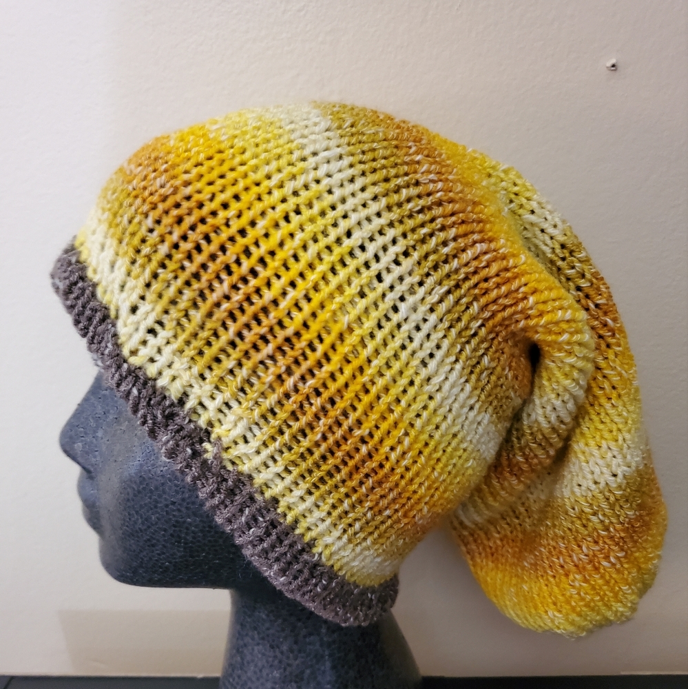Reversible Handmade Beanie - Picture 3 of 4